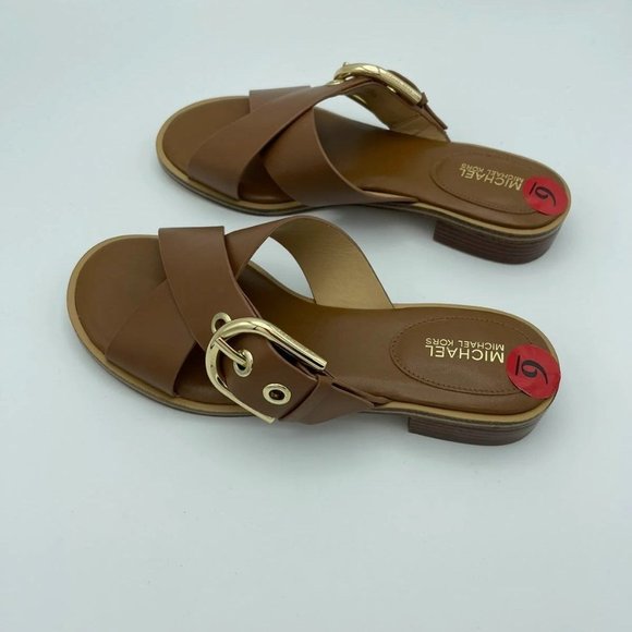 New Michael Kors Slide Flat Sandals Sz Various - Picture 2 of 2